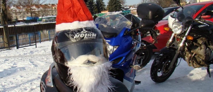 Bez reniferów, choć na koniach mechanicznych. Motomikołaje w akcji