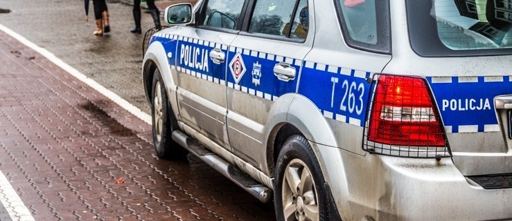 Uciekali przed policją. Byli po amfetaminie