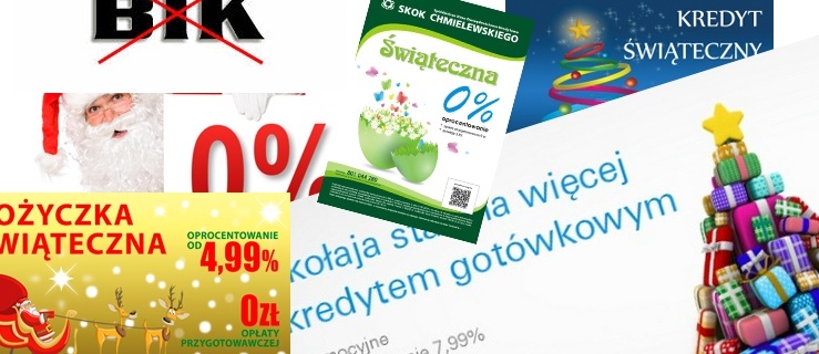 Szał na pożyczki przedświąteczne czas zacząć