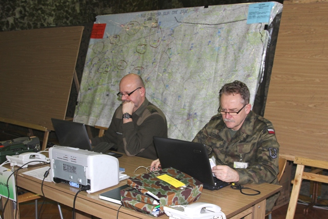 16 Pomorska Dywizja Zmechanizowana zorganizowała trening sztabowy 