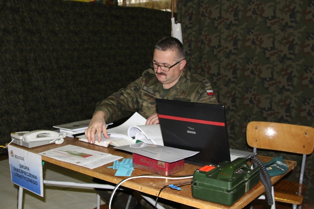 16 Pomorska Dywizja Zmechanizowana zorganizowała trening sztabowy 