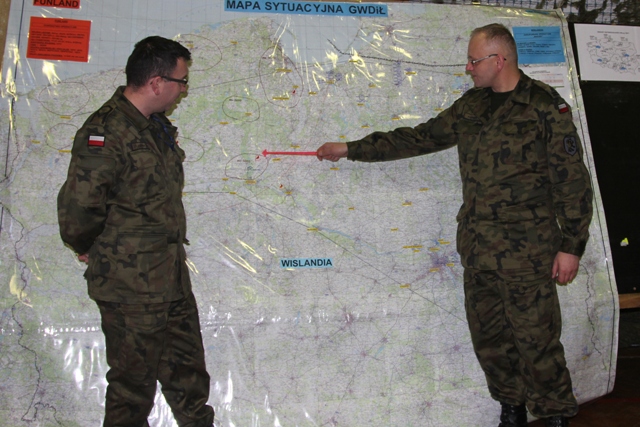 16 Pomorska Dywizja Zmechanizowana zorganizowała trening sztabowy 