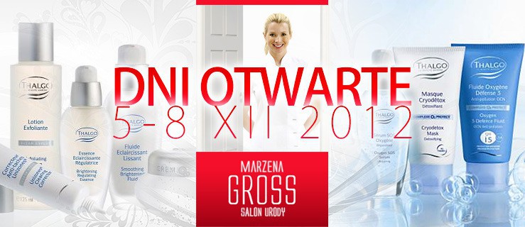 Salon Urody Marzena Gross zaprasza na Dni Otwarte. Zabiegi okiem naszej kamery