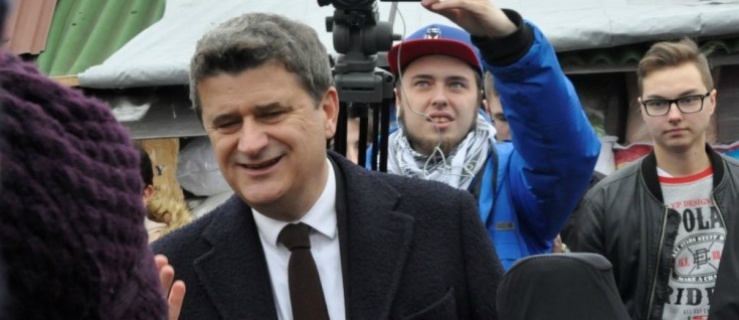 Janusz Palikot w Nowym Dworze Gdańskim