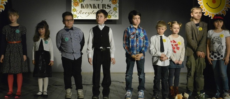 Mały konkurs recytatorski