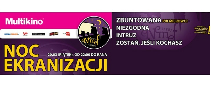 ENEMEF: Noc ekranizacji z premierą Zbuntowanej