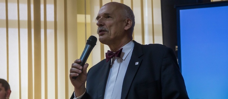 Janusz Korwin-Mikke już jutro przyleci do Elbląga