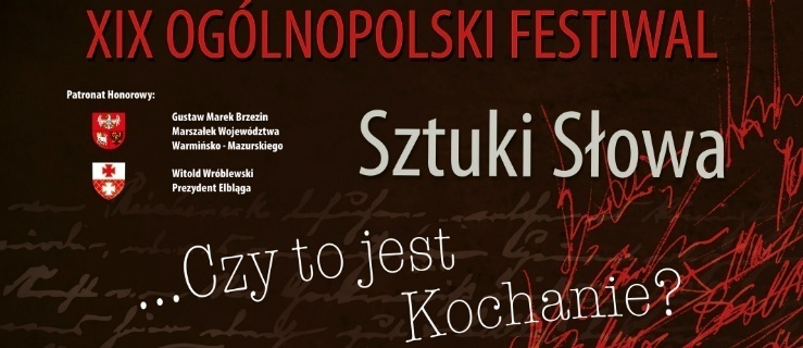 Festiwal Sztuki Słowa czas zacząć 