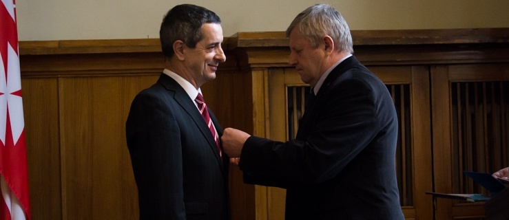 Jerzy Wcisła został odznaczony Krzyżem Pro Mari Nostro