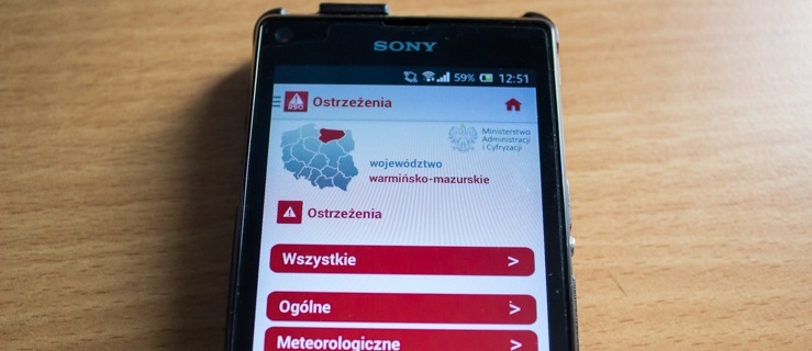 System ostrzegania w twoim telefonie? To nie żart