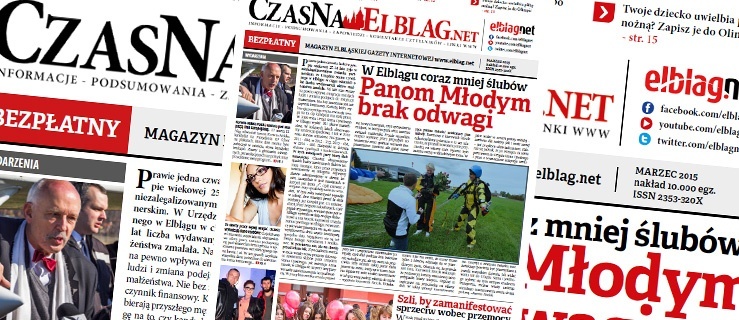 Czas na elblag.net - wydanie marcowe - szukaj w Elblągu