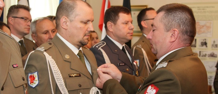 Uroczysta zbiórka Dowództwa 16 PDZ