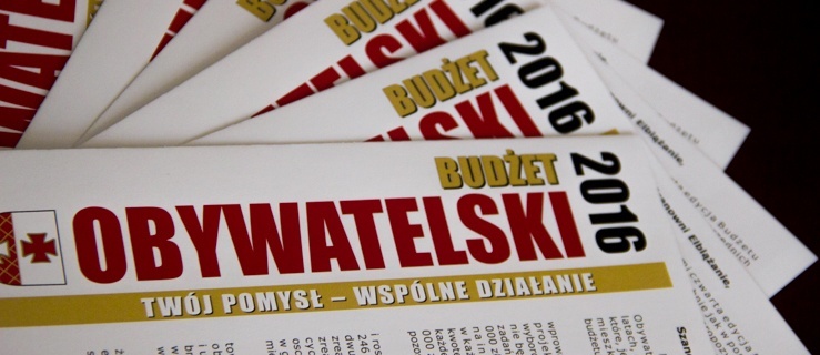 Na co wydać 2,5 miliona złotych? O tym zdecydują elblążanie