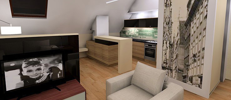 Wizualizacja wnętrz hotelu