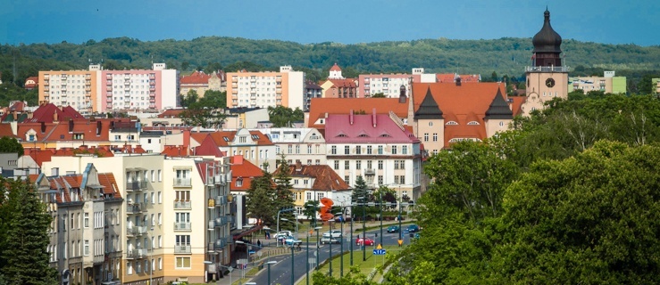 Widok z Bramy Targowej
