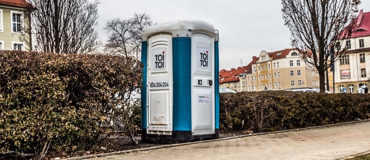 Toalety publiczne potrzebne od zaraz
