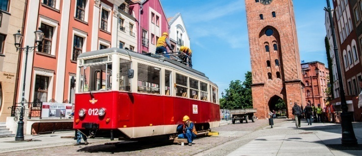 Tramwajem zabytkowym na Dni Elbląga