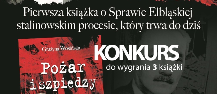 Wyniki konkursu: książki ”Pożar i szpiedzy
