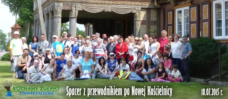Zwiedzali z przewodnikiem Nową Kościelnicę