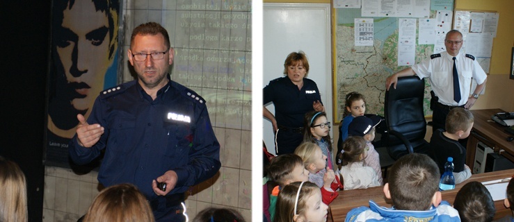 Półmetek wakacji za nami - spotkania policjantów