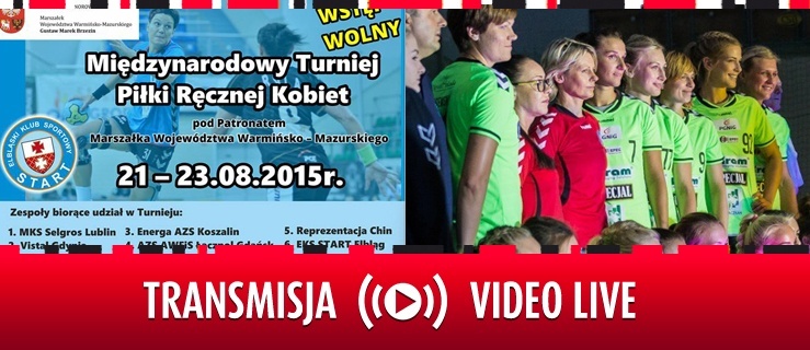 Międzynarodowy turniej piłki ręcznej LIVE na Youtube