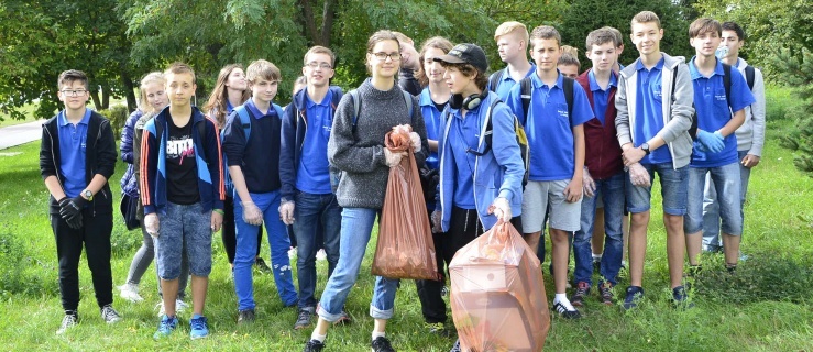 Sprzątanie Świata w Zespole Szkół nr 1