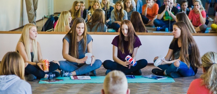 Pierwsze warsztaty „Cup Song” w Elblągu