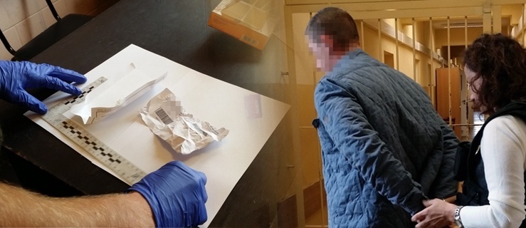 Pijany zniszczył trzy nagrobki, w tym swoich rodziców. Na miejscu zgubił wezwanie do sądu, w które była zawinięta amfetamina 