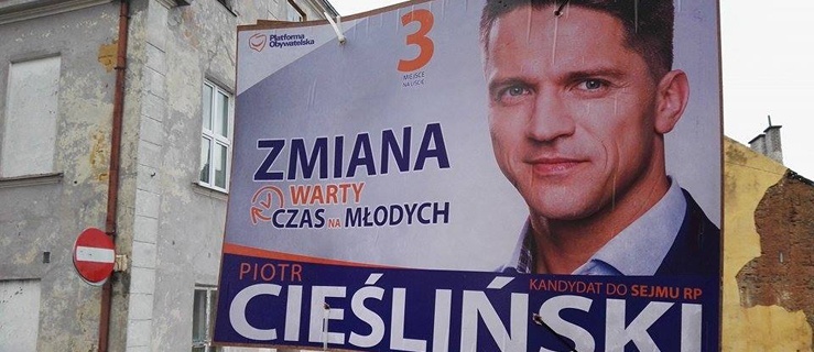 Daj znać: Piotr Cieśliński na bakier z prawem