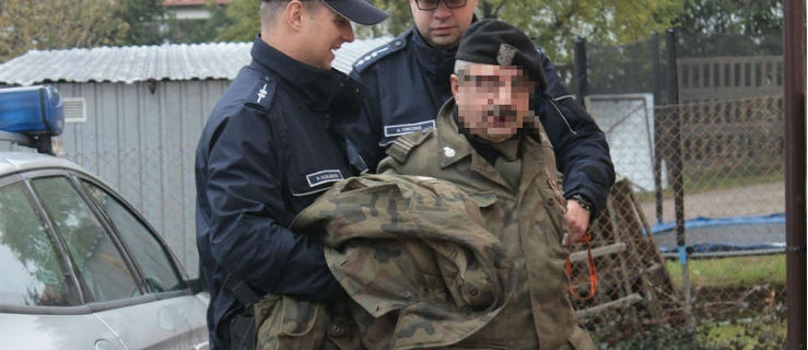 Mężczyzna w lokalu wyborczym groził bronią
