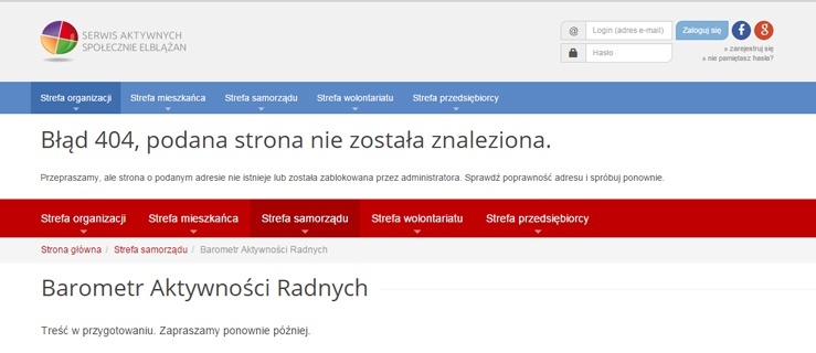 20 tys. zł za stronę z błędem 404 – podana strona nie istnieje