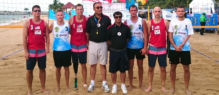 Międzynarodowy Turniej w Siatkówkę Plażową Osób Niepełnosprawnych w Tajlandii –  Atak w finale