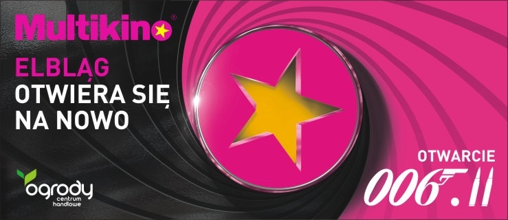 Multikino w Elblągu otwiera się na nowo!