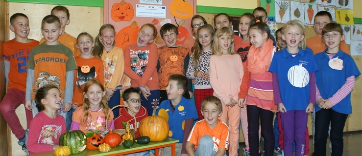 Dyniowe szaleństwo w Zespole Szkół nr 1