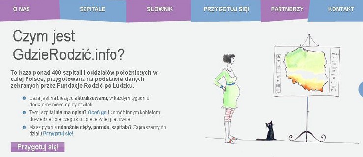 Zastanawiasz się, w którym szpitalu chcesz rodzić? Ta strona ułatwi Ci wybór