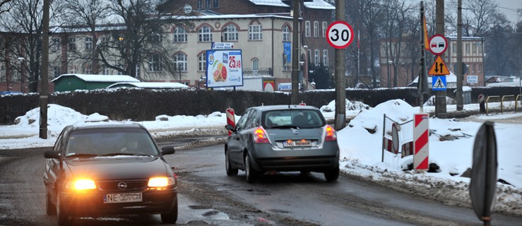 Ograniczenie prędkości na drodze 503. Od wczoraj jeździmy 30 km/h