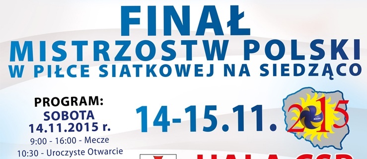 Finał Mistrzostw Polski w siatkówce na siedząco