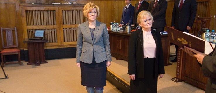 Od lewej: Irena Sokołowska / Hanna Lewandowska