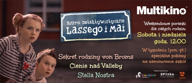 Biuro Detektywistycznego Lassego i Mai podczas grudniowych Poranków w Multikinie!