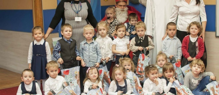 Mikołaj pamięta również o przedszkolakach. Zobacz obszerną galerię 