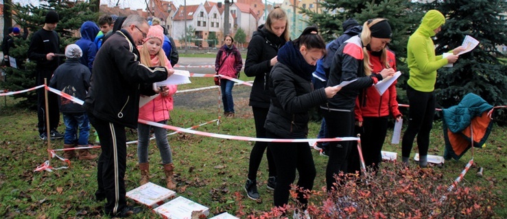 Sprintem przemierzali elbląską starówkę