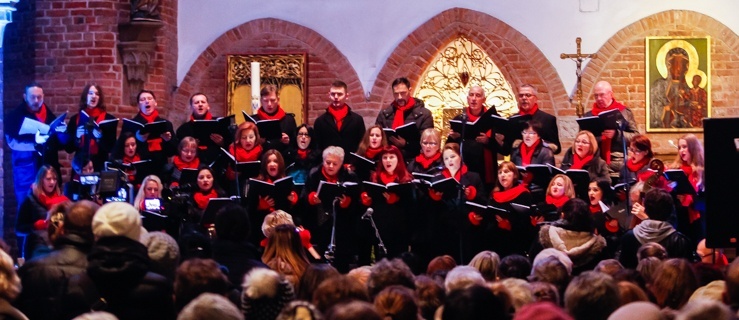 Zjawiskowy Chór Cantata z wyjątkowo kiepskim nagłośnieniem