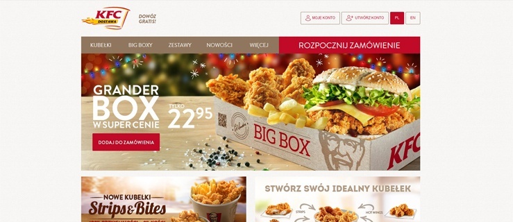 KFC na dowóz? Tak, ale (na razie) nie w Elblągu