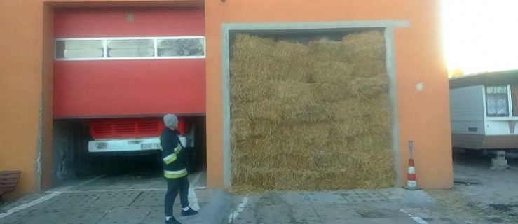 Brama ze słomy za 8 tysięcy?