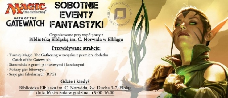 Pierwszy Sobotni Event Fantastyki w nowym roku