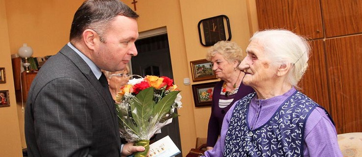 Pani Franciszka Papke świętowała wczoraj 103. urodziny