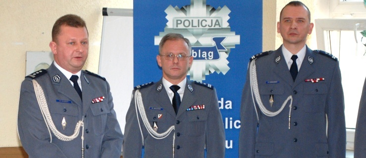 insp. Krzysztof Konert - pierwszy od lewej