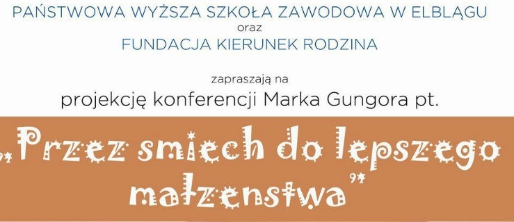 Konferencjia Marka Gungora w PWSZ w Elblągu