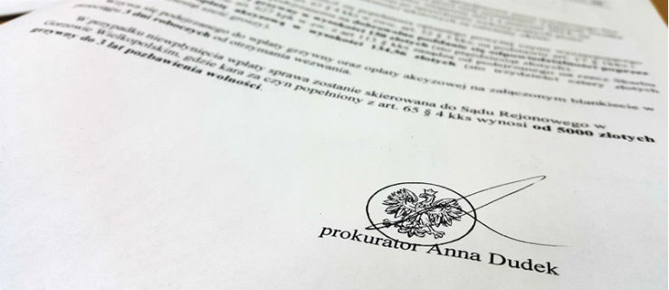 Uważaj na pisma z prokuratury celnej. To są oszuści! 