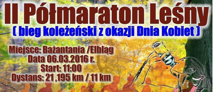 Leśny Półmaraton w Bażantarni